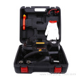 5T electric car hydraulic floor jack with inflation